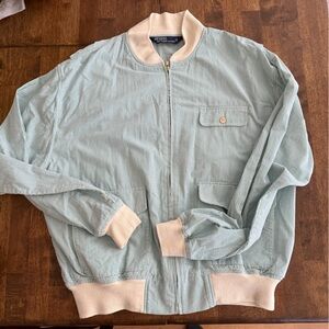 Polo Ralph Lauren pinstripe bomber jacket